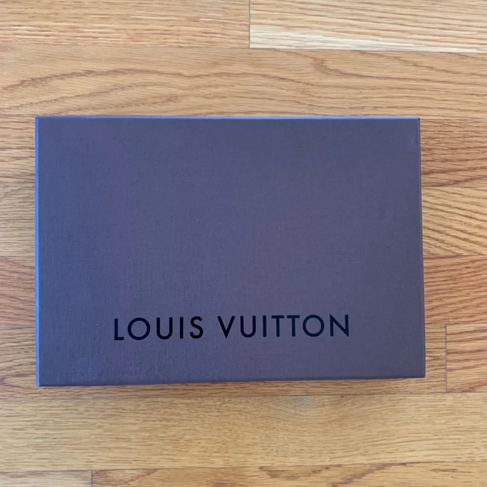 Authentic Louis Vuitton Empty Drawer Storage Gift Box Ribbon 11.5”x6.5”x1.6”